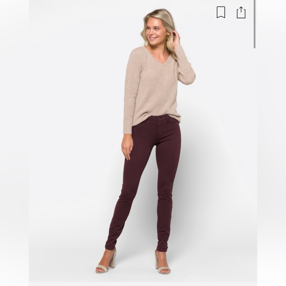 Purple Liverpool skinny pant in size 12/31